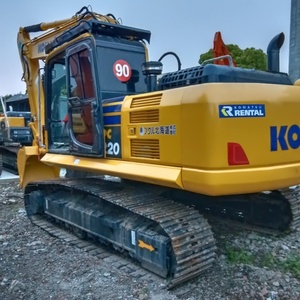 Excavadora sobre orugas Komatsu japonesa usada, modelo 2023, maquinaria alimentada por motor de 22 toneladas para inspección de vídeo de informes a la venta - Product Image 4
