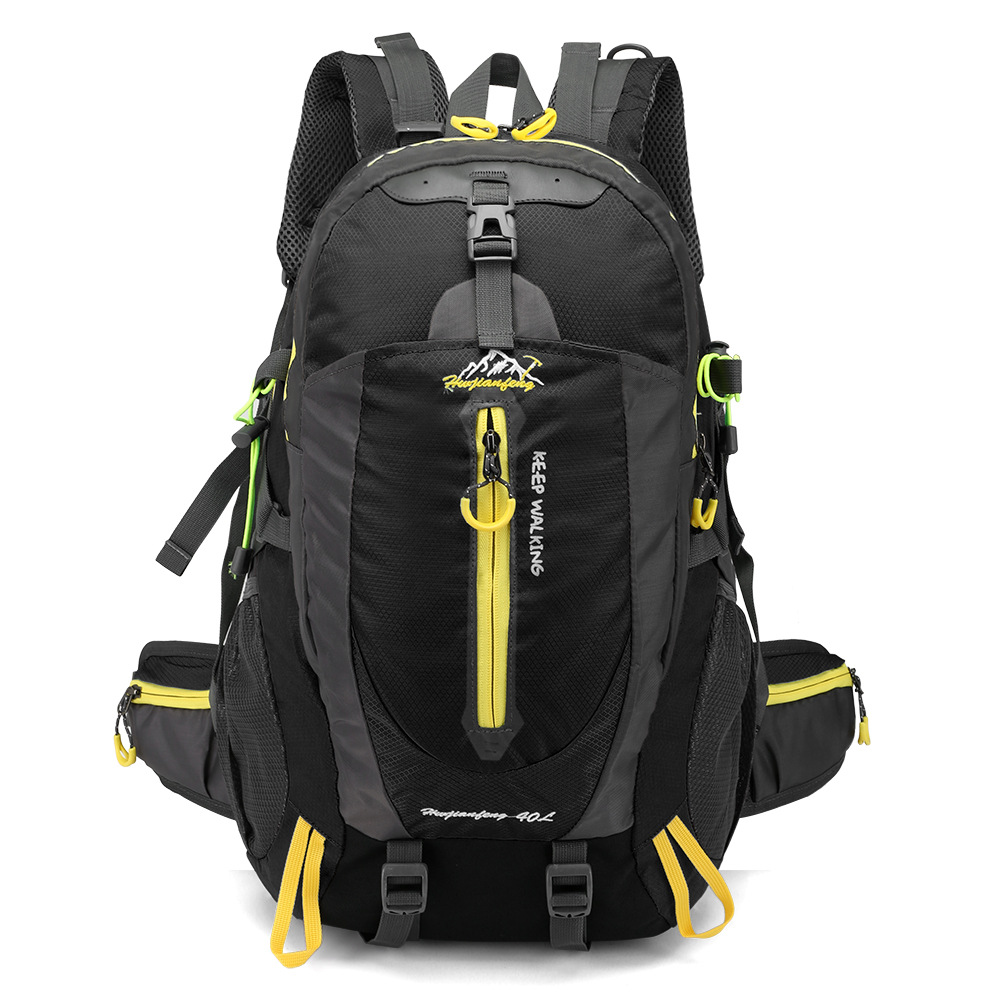 Black with yellow - 40l