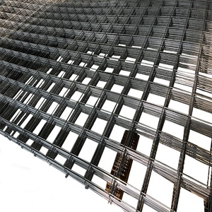 Kích cỡ khác nhau có sẵn thép đen hàn dây lưới hàng rào tấm đồng bằng Dệt Phong cách để tăng cường nền móng bê tông cắt - Product Image 4