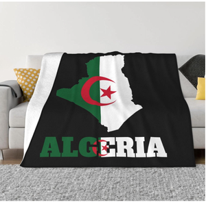Couverture Algérie en flanelle toutes saisons pour canapé, lit et cinéma – Taille complète - Product Image 6