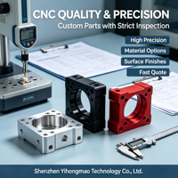 Service d'usinage CNC 5 axes certifié ISO 9001, pièces usinées sur mesure en aluminium et acier inoxydable de haute précision pour l'aérospatiale