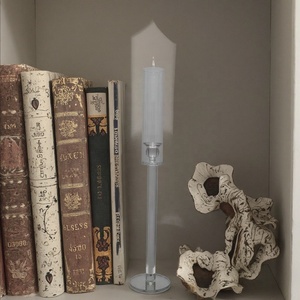 <span class=keywords><strong>Bougeoir</strong></span> européen rétro à une tête en cristal avec <span class=keywords><strong>bouteille</strong></span> en verre à poteau droit pour mariage et décoration de Noël - Product Image 5