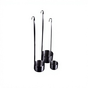 Cuillère à azote liquide en acier inoxydable, cuillère d'échantillonnage, accessoire pour réservoir de LN2, seau de levage circulaire - Product Image 4