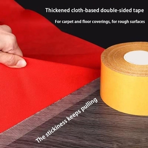 Nhà Máy Giá vải hai mặt dính lưới traceless triển lãm đám cưới Thảm đường may sửa chữa hai mặt thảm Băng triển lãm - Product Image 4