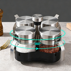 Scaffali estraibili di lusso a più livelli in bambù dorato e noce per la cucina, cassetti in legno per spezie <span class=keywords><strong>Bekvam</strong></span>, portaoggetti in bambù per la cucina - Product Image 5