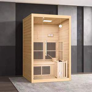 <span class=keywords><strong>Sauna</strong></span> finlandais à vapeur humide traditionnel <span class=keywords><strong>pour</strong></span> 1 personne avec poêle <span class=keywords><strong>Harvia</strong></span> et pierres - Product Image 4