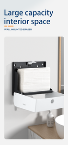 MODUN <span class=keywords><strong>Porta</strong></span> Carta Igienica Moderno <span class=keywords><strong>da</strong></span> Parete Senza Foratura per Hotel, in Plastica ABS, <span class=keywords><strong>Porta</strong></span> <span class=keywords><strong>Asciugamani</strong></span> per <span class=keywords><strong>Bagno</strong></span> - Product Image 3