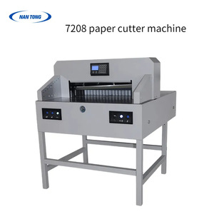 Coupe-papier électrique Nantong, format A2, A3, A4, précision 0,1 mm, acier, fonctionnement manuel - Product Image 2