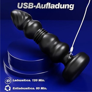 Dilatatore e Vibratore Anale Unisex Telecomandato con 10 Modalità - Giocattolo Sessuale per Adulti - Product Image 2