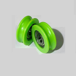 Ruedas <span class=keywords><strong>de</strong></span> Acero al Carbono con Rodamientos a Precio Económico Personalizadas, Ruedas <span class=keywords><strong>de</strong></span> Polea Pequeñas <span class=keywords><strong>de</strong></span> Nailon con Ranura en U y Rodamientos - Product Image 4