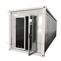 Installation rapide Maison en conteneur pliable entièrement meublée et préfabriquée de luxe Maisons en conteneur extensible modulaire de 20 pieds à vendre