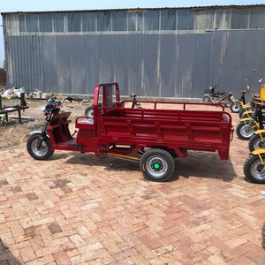 Rickshaw électrique motorisé à 3 roues, 1000W de puissance, carrosserie ouverte, batterie 60V, poids à vide 500kg, capacité de charge utile 400kg - Product Image 6