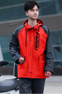 Imperméable et pantalon <span class=keywords><strong>de</strong></span> pluie costume veste unisexe randonnée à emporter cavalier prévention des tempêtes <span class=keywords><strong>de</strong></span> pluie <span class=keywords><strong>moto</strong></span> <span class=keywords><strong>Tiktok</strong></span> - Product Image 5