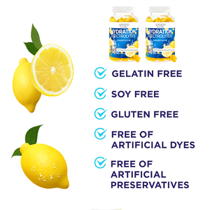 Gomitas Veganas Sin Gluten con Electrolitos, Superalimento, Energía, Nutrición Deportiva, Hidratación, Crecimiento Muscular para Adultos, Venta al Por Mayor - Product Image 2