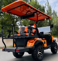 Voiturette de golf à essence abordable, moteur 300cc, 4 places, buggy de golf à essence pour usage utilitaire