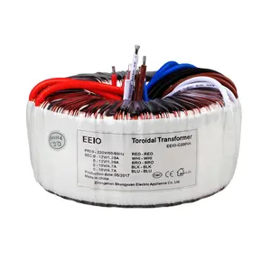 Custom toroidal transformer 200W 220v 18v 12v for recording studio equipment