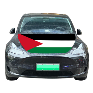 Funda para Capó de Coche con Bandera de Palestina, Funda para Motor de Coche con Bandera, Funda para Capó de Motor de Coche Personalizada al por Mayor, Resistente al Desgaste y Duradera - Product Image 3