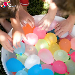Ballon réutilisable remplissage rapide auto-scellant magique biodégradable remplissage rapide jeu de bombe à eau 3 pouces heureux facile ballons à eau pour enfant - Product Image 5