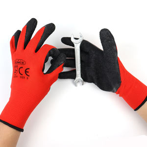 SONICE Guantes de mano antiestáticos recubiertos de látex antideslizantes para seguridad en el jardín para trabajadores de la construcción fabricados en China - Product Image 3