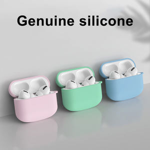 Coque de Luxe en Silicone Véritable Antichoc pour AirPods 1/2/3/4 et AirPods Pro 1/2, Emballage de Vente au Détail, Meilleure Vente en Gros, Étui de Protection - Product Image 4