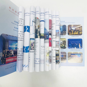 Meilleure qualité personnalisé imprimé prospectus publicitaires brochures dépliants A3/A4/A5/A6 tailles Service d'impression sain en carton - Product Image 5