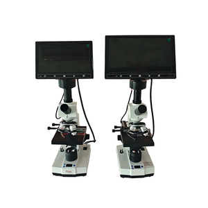 Microscope biologique numérique à température constante avec plateau chauffant, écran caméra 1920x1080, indice de protection IP55, grossissement 100X-640X pour - Product Image 1