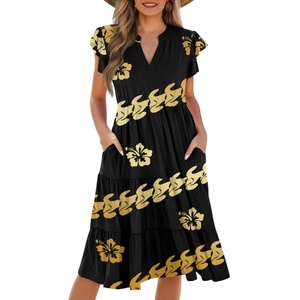 fabiani ladies dresses Fabian Jacquard Midi Dress — Mauve & Gold main image 0