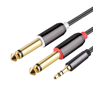 Cable Auxiliar de 3.5mm Macho a Macho, Cable Auxiliar Mono de 3.5mm a Jack de 6.35mm, Cable de Audio - Product Image 3
