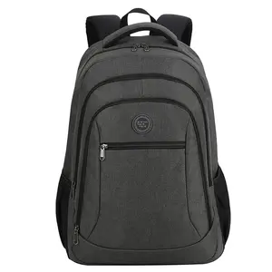 Wholesale Promotional Cheap Polyester Custom Logo Gift Shockproof Laptop Bag Large School Backpack