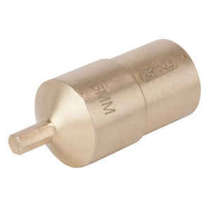 Bronzeplus ประแจซ็อกเก็ตแบบสั้น6จุดขนาด17มม. 60มม. วัสดุ CR-V ผิวโครเมียมปรับแต่งได้สำหรับใช้ซ่อม - Product Image 1