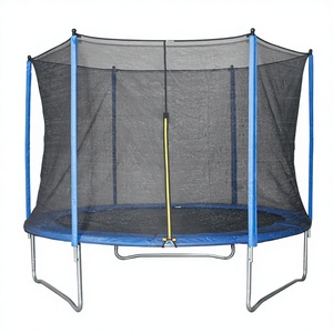 <span class=keywords><strong>Trampolín</strong></span> Plegable <span class=keywords><strong>de</strong></span> 8 pies, Material <span class=keywords><strong>de</strong></span> Acero y PVC Resistente, para Deportes en Interiores y Exteriores, para Niños y Adultos - Product Image 1