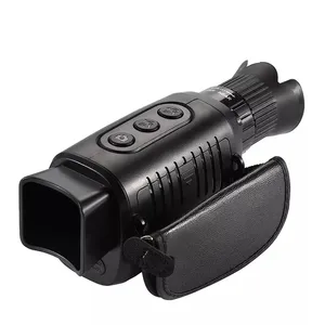 Cámara Monocular de visión nocturna para caza, instrumento Digital infrarrojo óptico 4X