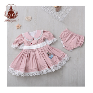 Robe De Lolita pour petites filles, tenue De fête, mariage, robes d'été personnalisées pour enfants De <span class=keywords><strong>6</strong></span> <span class=keywords><strong>ans</strong></span>, 1 pièce - Product Image 1