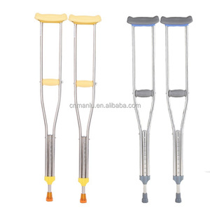 Terapia <span class=keywords><strong>de</strong></span> rehabilitación <span class=keywords><strong>Precio</strong></span> bajo <span class=keywords><strong>Muletas</strong></span> <span class=keywords><strong>de</strong></span> codo <span class=keywords><strong>de</strong></span> <span class=keywords><strong>aluminio</strong></span> ajustables para discapacitados <span class=keywords><strong>Muletas</strong></span> para caminar médicas <span class=keywords><strong>Muletas</strong></span> axilares - Product Image 1