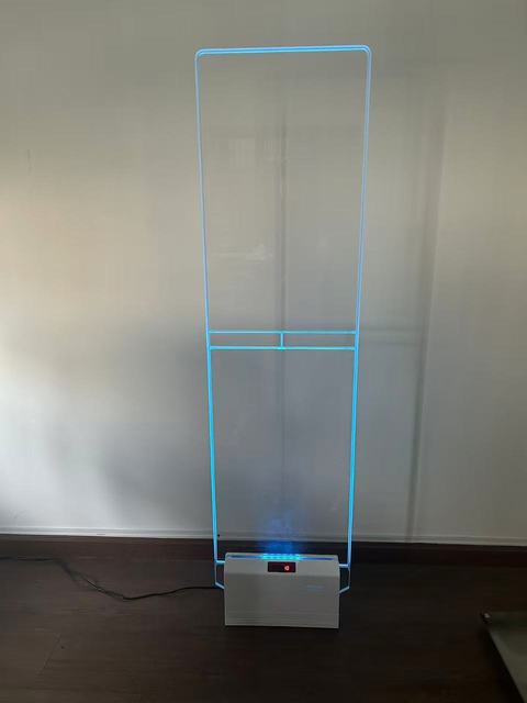 Retail Anti Shoplifting System Acrylic Eas Antenna Anti-theft Security Gate 58KHZ Eas System Pedestal for Clothing Stores