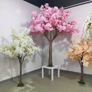 Centres de table <span class=keywords><strong>japonais</strong></span> Sakura blanc <span class=keywords><strong>rose</strong></span> rouge pour la décoration intérieure, <span class=keywords><strong>arbre</strong></span> à fleurs de cerisier artificiel avec branche de fleurs - Product Image 5