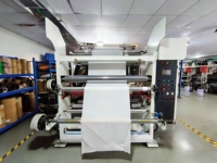 Impresora Automática de Etiquetas Rotograbado de Doble Cabezal Tipo 1100 para Impresión en Papel y Película Plástica, Marca KunTen
