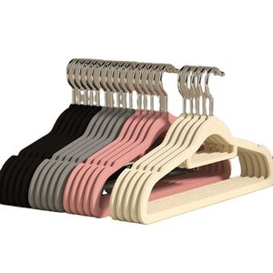 Perchas de Terciopelo Antideslizantes, Multifuncionales, para Camisolas, Trajes, Camisas, Abrigos, Organizador de Armario, Ahorra Espacio - Product Image 1