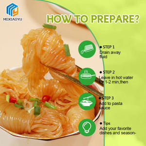 Campione gratuito diretto in fabbrica per perdere peso prodotti Konjac personalizzati Shirataki sana dieta nodo Konjac - Product Image 4