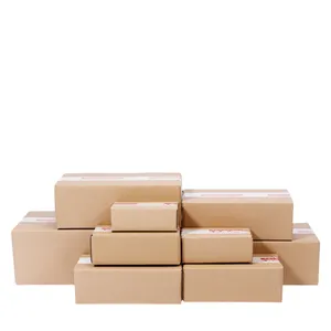 Özelleştirilmiş boyutu 3 5 7 kalınlaşmış oluklu karton satış ürün depolama ticari eko koruma ulaşım ambalaj kutusu