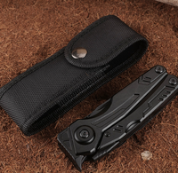 Couteau de poche tactique, pinces multi-outils pour la survie en plein air, réparation d'urgence, camping - Outils multifonctions de qualité DIY
