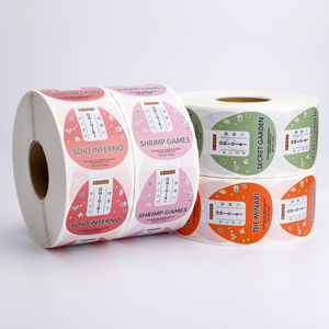 Etiquetas Adhesivas Impresas Personalizadas Ecológicas para Alimentos, Soluciones de Etiquetado Personalizadas para Empaques de Onigiri y Sushi - Product Image 4