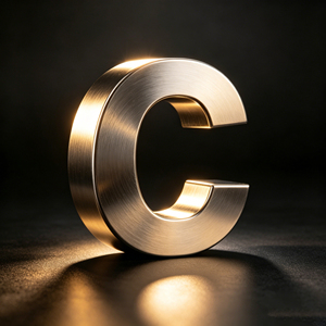 Gold metallic LED illuminated letters, custom logos, LED illuminated signs, 2700K warm <b>white</b> light, easy installation - Product Image 4