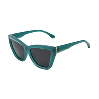 Lunettes de soleil de créateur pour femmes Wenzhou Lenlook avec logo personnalisé, polarisées UV400, style œil de chat, pour l'extérieur et la mode