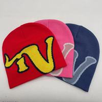 Unisex wintermuts op maat, acryl, vele kleuren, warme beanie voor buiten, aangepast logo, cartoonfiguur, fruit