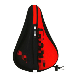 ZDG – housse de selle de vélo colorée, rouge, bleu, logo G, housse de siège arrière confortable pour vélo de montagne, cyclisme, unisexe, adultes - Product Image 4