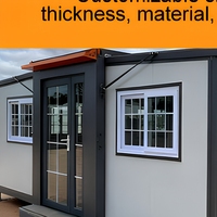 Maßgefertigtes Modulares Containerhaus OEM ODM Flexibles Layout Flachdach Satteldach Schrägdach 20FT 40FT Tragbares Zuhause