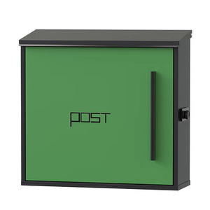 AJF Red Creative Villa Boîte aux lettres murale de type jardin Exportation de commerce électronique transfrontalier vers l'Allemagne - Product Image 1