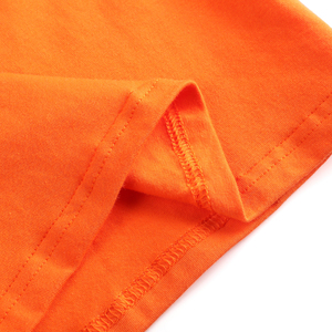 Vente en gros Chemises unies en coton vierge pour bébé garçon Chemises d'été pour enfants à manches courtes et col rond T-shirt <span class=keywords><strong>blanc</strong></span> à broderie pour petit garçon - Product Image 4