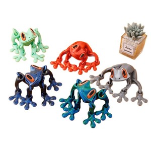 Hottest High-Tech Plastic 3D-Printed Magnetic Frog Fridge <b>Magnets</b> Glow-in-the-Dark Dragon <b>Toys</b> - Product Image 5
